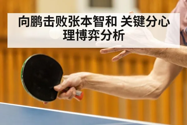 向鹏击败张本智和 关键分心理博弈分析